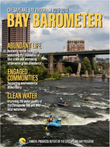 Cover of the 2018-2019 Bay Barometer