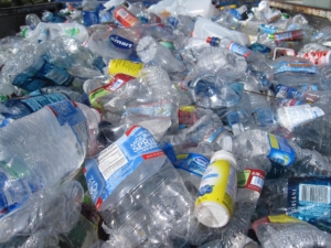 pile of plastic bottles