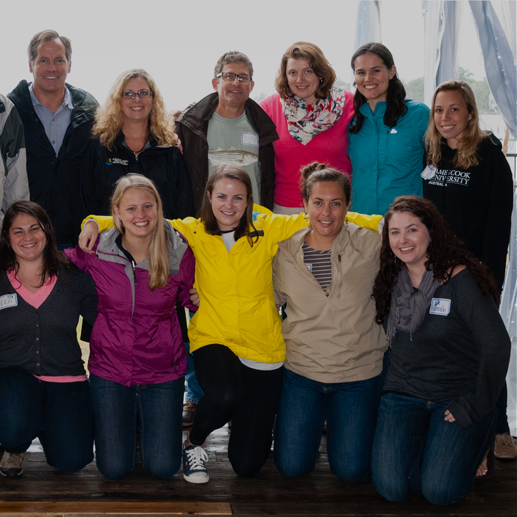 CRC staffers posing for group photo. photo credit - Chesapeake Bay Program